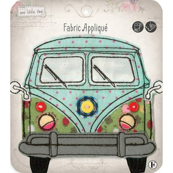 Sew Little Time Sew-On Applique, Van