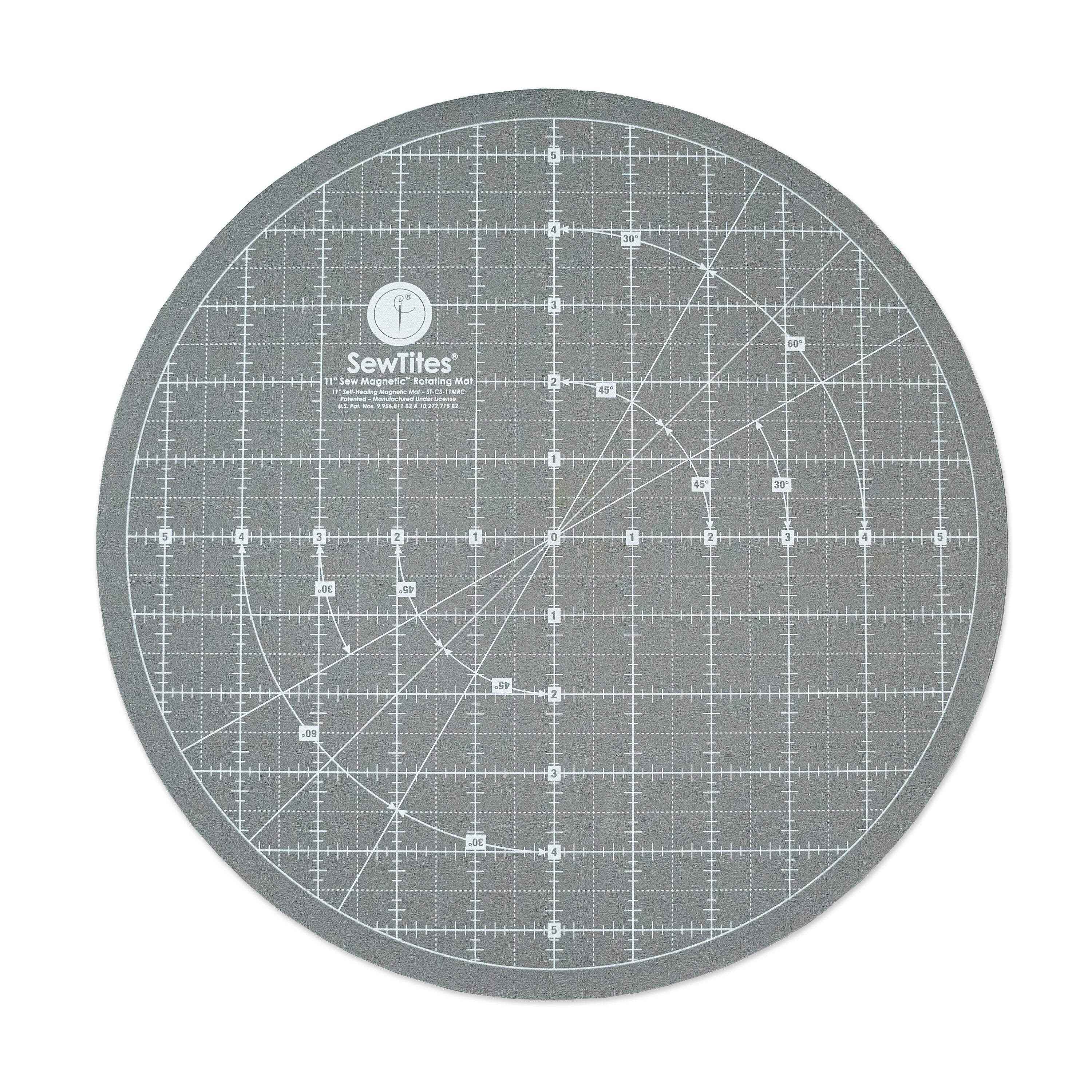 Sew Magnetic 11" Rotating Self-Healing Cutting Mat