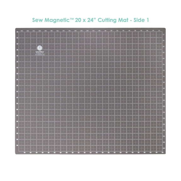 Sew Magnetic 20" x 24" Self-Healing Cutting Mat by SewTites (Right-Handed)