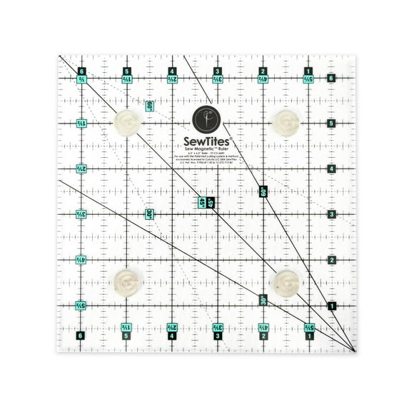 Sew Magnetic 6.5" x 6.5" Ruler