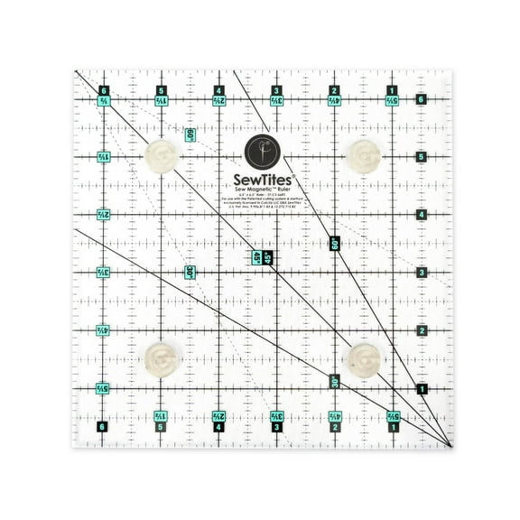 Sew Magnetic 6.5" x 6.5" Ruler