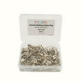 Sew Mama Curved Safety Pins for Quilting, Quilting Basting Pins, Nickel