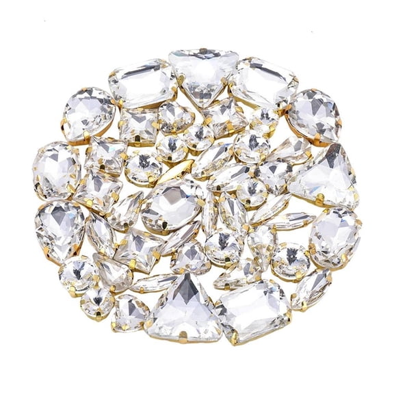 Sew On Rhinestones Crystal Sew On Claws Rhinestones with Hole for Dress Clothes