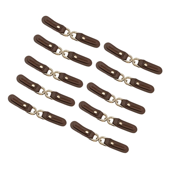 Sew On Toggles Closures with Metal Button For Knitwear Windbreaker Jackets Coat