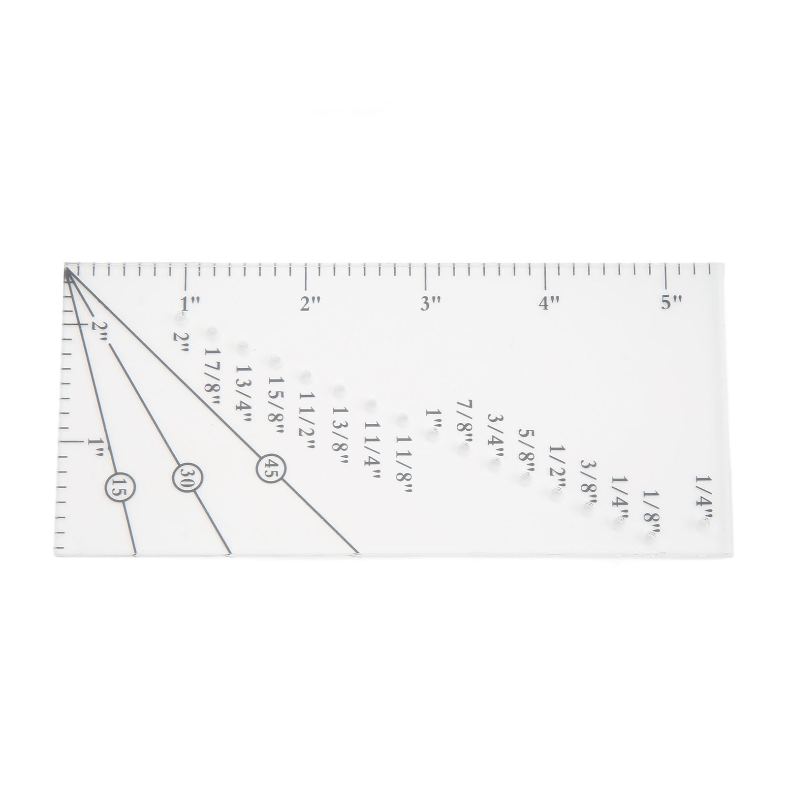 Sew Seam Allowance Ruler With Seam Guide Stitch Gauge Ruler Sew Guide Gauge For Sewing Machine