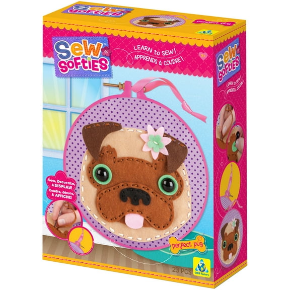 Sew Softies (Tm) Perfect Pug-