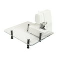 thumbnail image 1 of Sew Steady 18" x 18" Small Serger Extension Table with Rounded Front Edge - Clear, 1 of 1