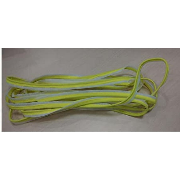 Sew on Reflective Piping - high Visibility hi vis (Yellow, 10 yds)