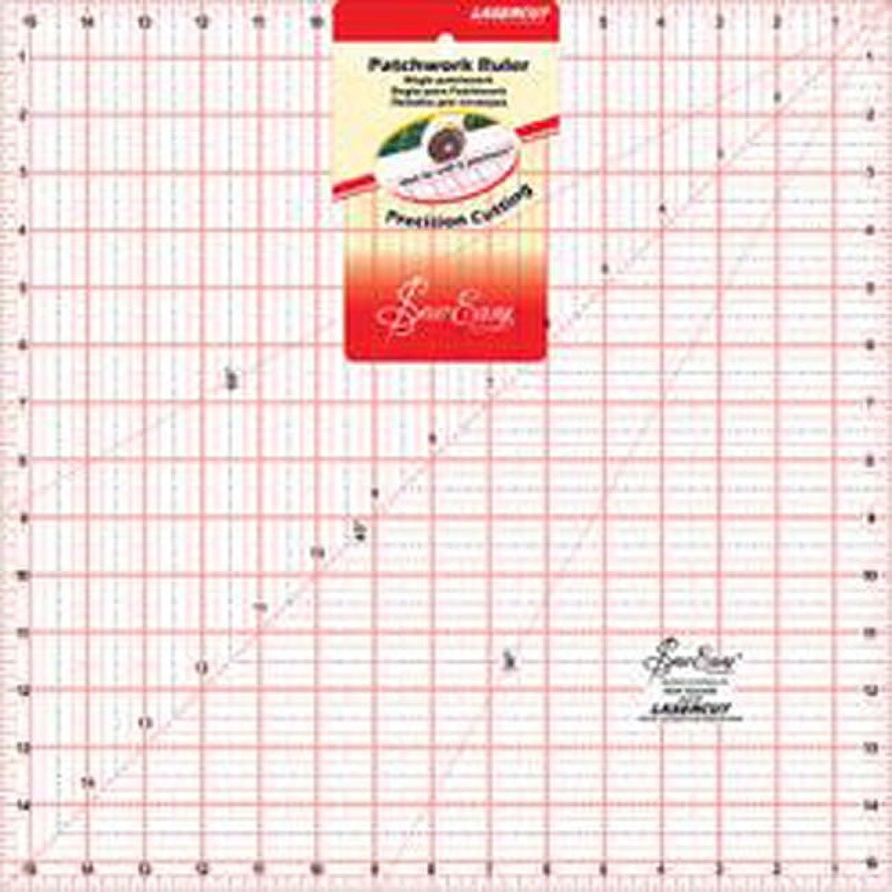 SewEasy Square Quilt Ruler, 15.5"