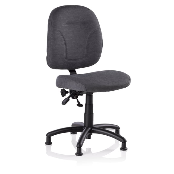 Reliable SewErgo 200SE Ergonomic Sewing Chair with Glides, Gray