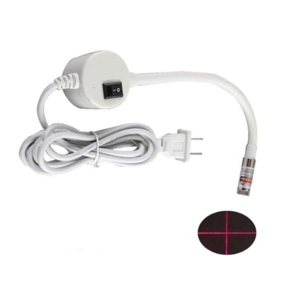 SewPro Laser Vision GuideSewing Machine Quilting Light , Dot , Straight Line , Crosshair , Innovative Sewing and Quilting Notion for Precise Stitching (Crosshair Sewing Laser), White
