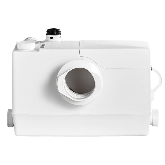 Sewage Pump, 800W Macerator Pump, 12000L/H Flow Rate, 10M Head, 4 Inlets, for Basement Toilet Sink Laundry Kitchen