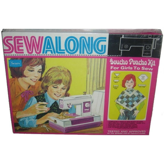Sewalong Sears Ready-To-Sew Vintage (1973) Clothing Kit For Girls