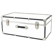 Seward Trunk 30 Storage Trunk, White