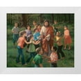 thumbnail image 1 of Seward, James 14x12 White Modern Wood Framed Museum Art Print Titled - Rejoice In the Lord, 1 of 4