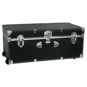 Seward Rover 30 Trunk with Wheels & Lock, Black