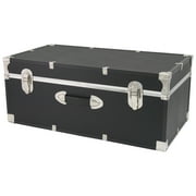 Seward Trunk 30 Storage Trunk, Black