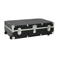 thumbnail image 1 of Seward Under the Bed 31" Trunk with Wheels & Lock, Black, 1 of 9