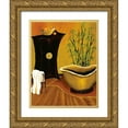 thumbnail image 1 of Sewell, Krista 26x32 Gold Ornate Wood Framed with Double Matting Museum Art Print Titled - Asian Bath, 1 of 4