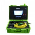 thumbnail image 1 of Sewer Camera, pipe inspection camera, 130FT cable W/ FT counter, 1'' camera head W/ 512Hz transmitter & self-leveling, can pair W/ 512Hz locator, 1 of 6