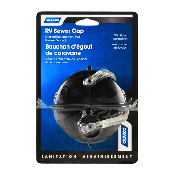 Sewer Cap w/Hose Connection (Eng/Fr)