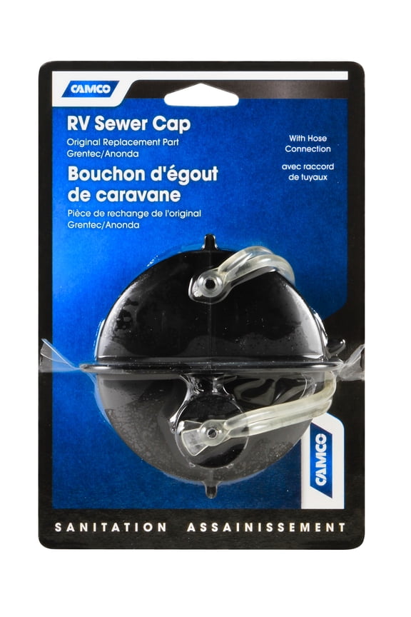 Sewer Cap w/Hose Connection (Eng/Fr)