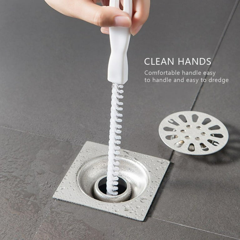 Flexible Cleaning Brush Sink Overflow Drain Cleaner Kitchen Tools Bathroom  Shower Cleaner Drain Hair Removal Tool Drain Pipe