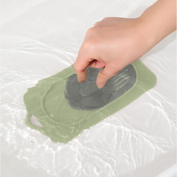 Sewer Deodorization Cover, Detachable Shower Floor Drain Catcher Mat, Anti Clogging Hair Debris Filter Basin Odor Trapping Shield for Household Showers Washrooms