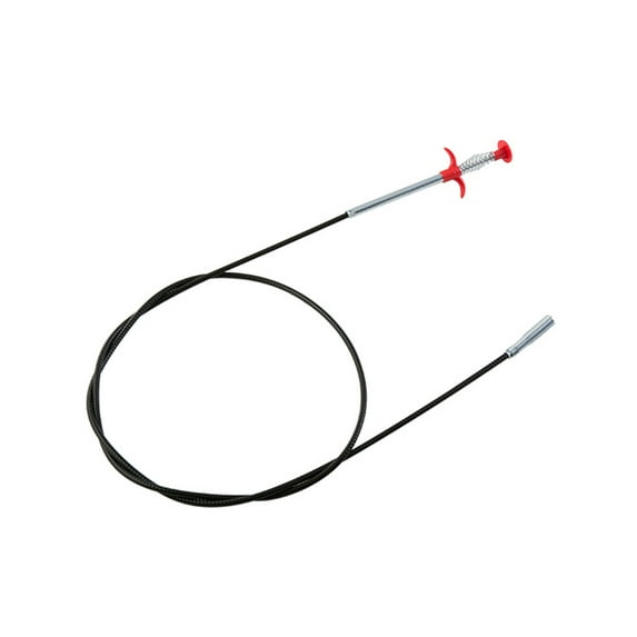Sewer Four-claw Sink Drain Clip Hook Bathroom Kitchen Cable Unlocker Black PP Material Softness Toilet Dredge Pipe