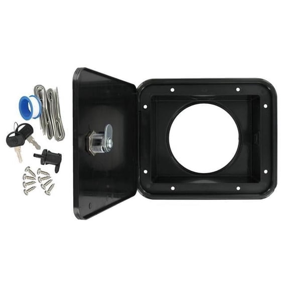 Sewer Hose Hatch, Black