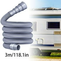 Sewer Hose, Sewage Pipe Kit, Versatile Applications Quick Connect Ends Adjustable Foldable Pipe Design with Flexible Length, Rv Accessory for Camping, Beach, Travel, Vacation and Outdoor