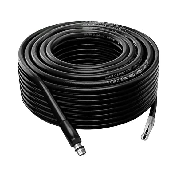 Sewer Jetter Kit 65.6FT for Pressure Washer, 5800PSI Drain Cleaner Hose 1/4 Inch NPT Jetting Nozzle