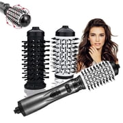 Hair Dryer Brush,3-in-1 Hot Air Styler and Rotating Hair Dryer,Hair Dryer,360  Rotating Multitudet Hair Dryer Brush,for Dry Hair, Curl Hair, Straighten Hair, Round Hot Air Spin Brush Kit