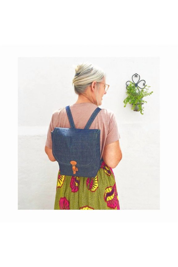 Paper Sewing Pattern Brompton Backpack & Shoulder Bag - Bags for Women