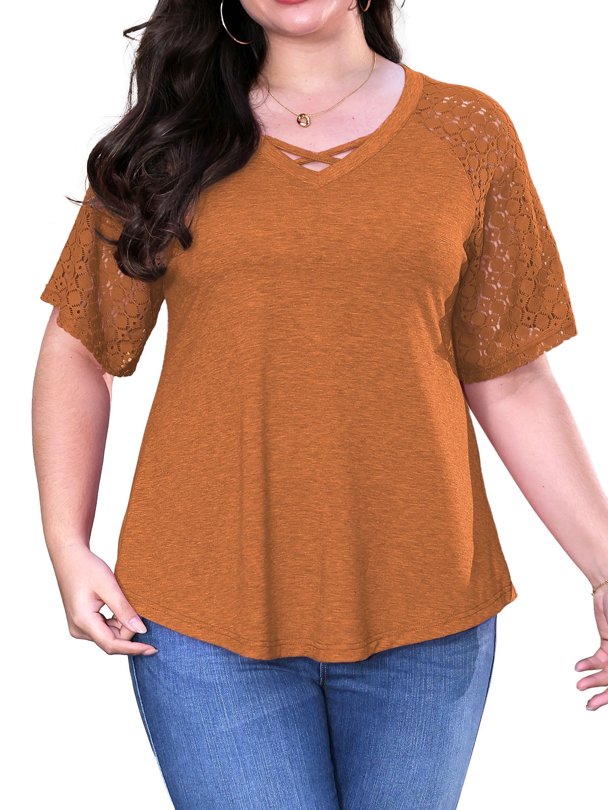 women's plus size evening wear tops