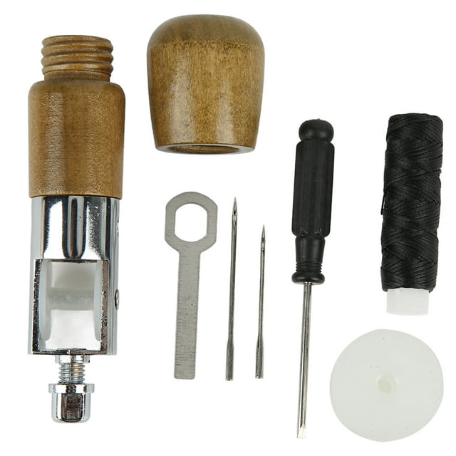 Sewing Awl Kit Portable DIY Leather Carving Leather Art Hand Stitch Sewing Machine Sewing Tools
