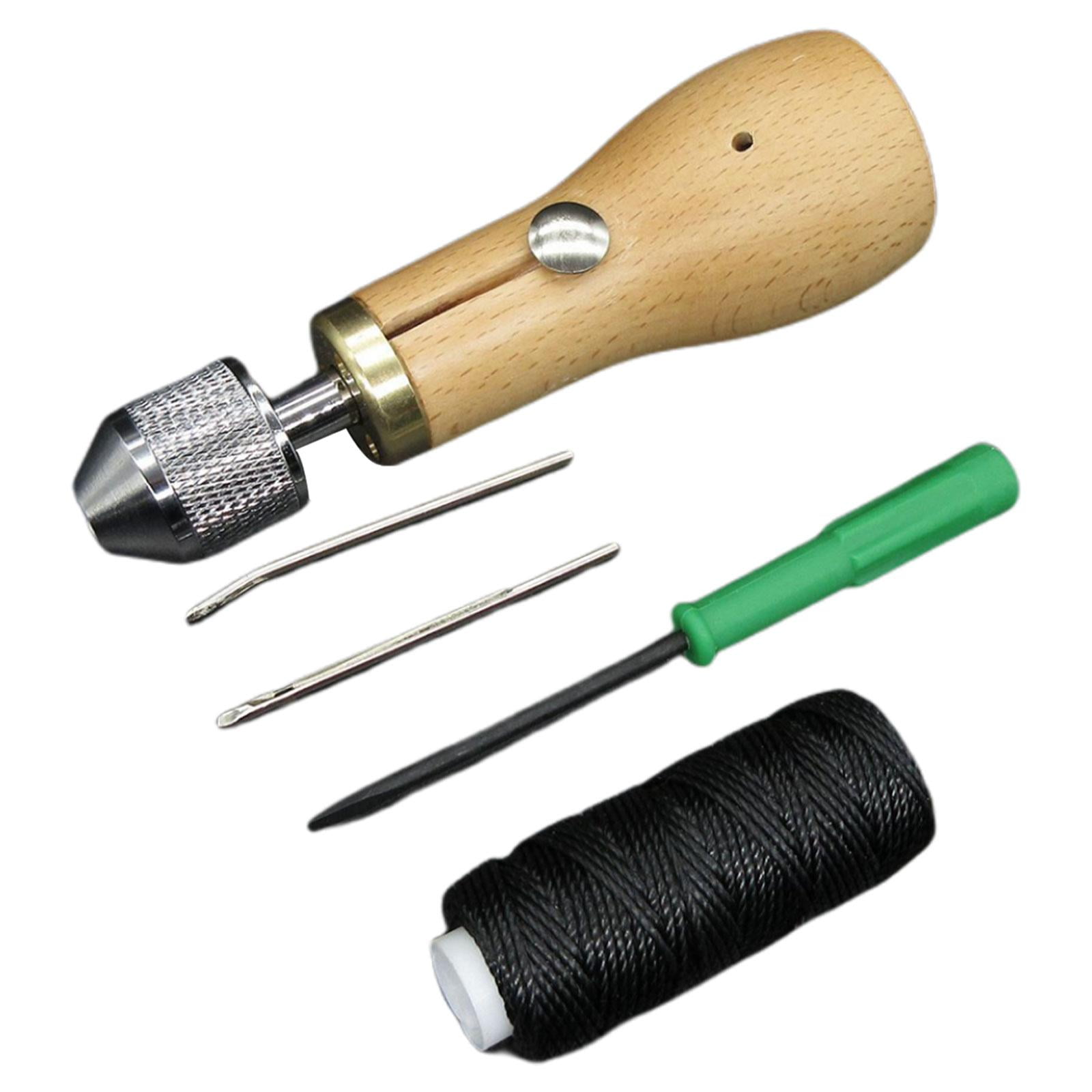 Sewing Awl Thread Repair Tools Stitcher DIY Craft Fabric Supplies Speedy No Spool device