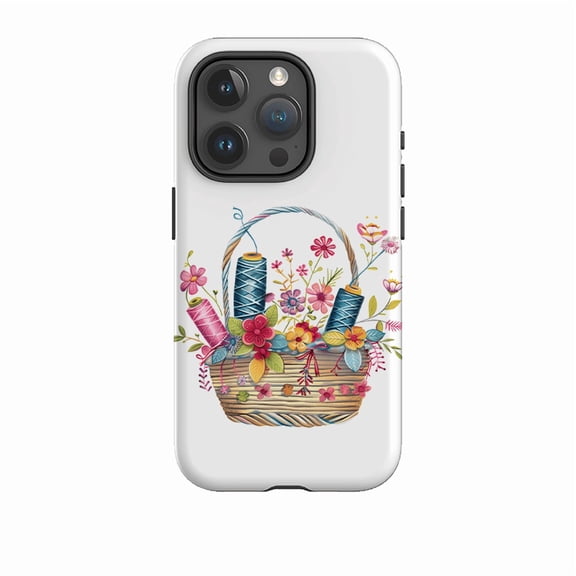 Sewing Basket II Cute Crafter Phone Case for iPhone 16 15 14 13 12 11 Pro Max
