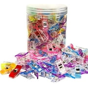 Sewing Clips,100 Pcs with Plastic Box,Premium Multipurpose Sewing Accessories Sewing Clips Wonder Clips,Sewing Notions for Sewing Quilting Supplies Crafting Tools