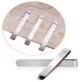 thumbnail image 1 of Sewing Clips Set of 20 Stainless Steel Hemming Clips 3 Inches Measurement Ruler Quilting Supplies, 1 of 7