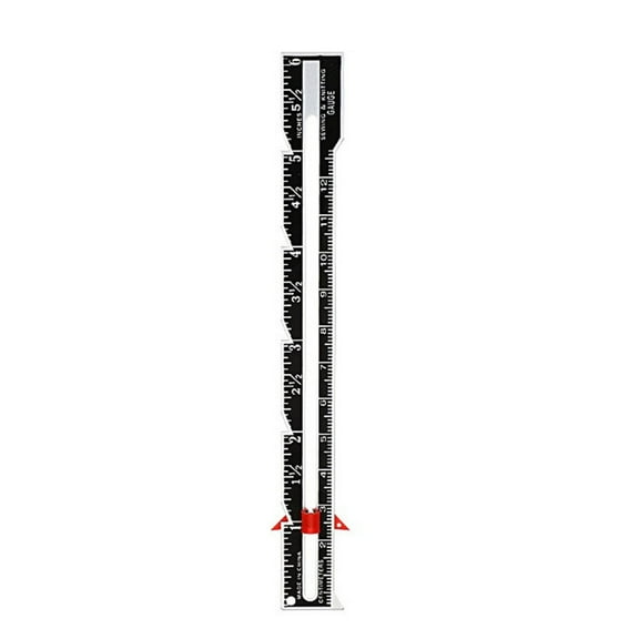 Sewing Gauge Fabric Quilting Ruler Tailor Ruler Sewing Measuring Tool for Craft