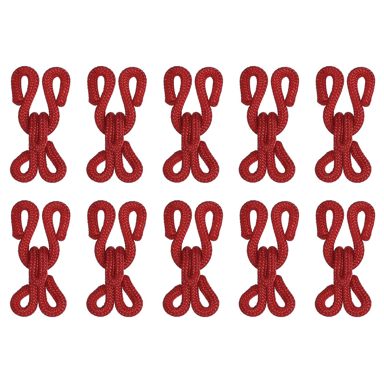 Sewing Hooks and Eye, 30pack Polyester Covered Hooks and Eyes Closure