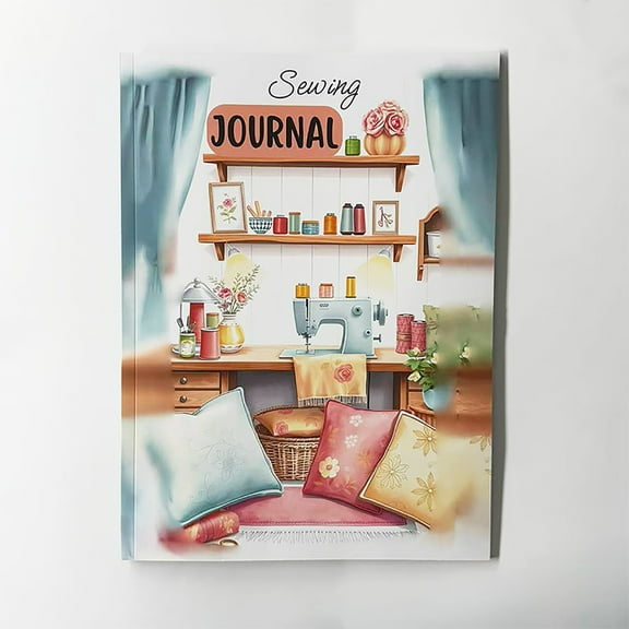 Sewing Journal For Daily Quilting And Stitching, Personal Notebook With Project Tracking Stitch Records And Fabric Details, Perfect Organizer For Sewers Quilters And Craft
