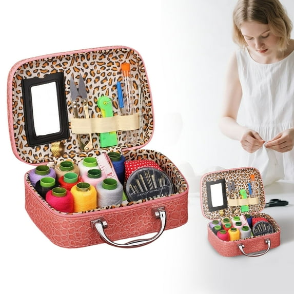 Sewing Kit, Big Needles Set Long & Thin Handmade Quilting and Sewing Needles Kit for Diy Sewing Portable Diy Hand Made Craft Set Sewing Working Kit