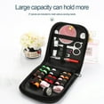 thumbnail image 1 of Sewing Kit Home Sewing Supplies Set Portable Needle and Thread Kit Emergency Mending Accessories for Travel Beginners DIY Repairs with Storage Case Holder #704 Black, 1 of 9