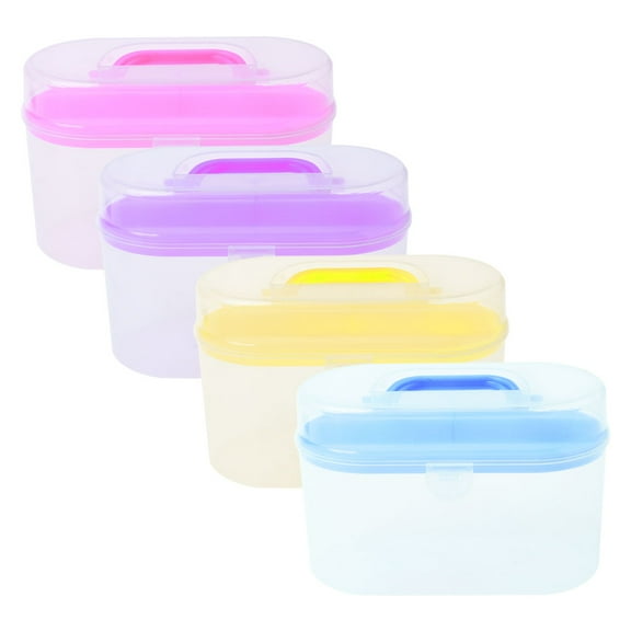 Yauxim Work Box Sewing Tool Storage Box Needle Thread Scissor Container