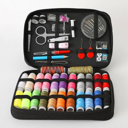 Sewing Kit for Home, Travel & Emergencies - Filled with Quality Notions Scissor & Thread - Great Gift