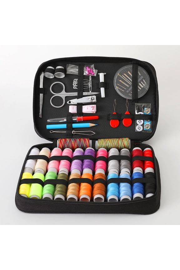 Sewing Kit for Home, Travel & Emergencies - Filled with Quality Notions Scissor & Thread - Great Gift