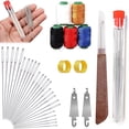 thumbnail image 1 of Sewing Kits for Adults with Thread and Needles Portable Beginners Home Travel Emergencies Sewing Supplies 36Pcs Set,Includes Multicolored Threads ,Joinery and Strong Steel Needles, 1 of 7