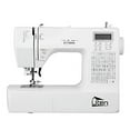 thumbnail image 1 of Sewing Machine, 200 Built-in Stitches and 8 Buttonhole Patterns, Portable Sewing and Embroidery Machine for Sewing, Hem, Buttonhole, Reverse Sewing, Equipped with Lighting, 1 of 8